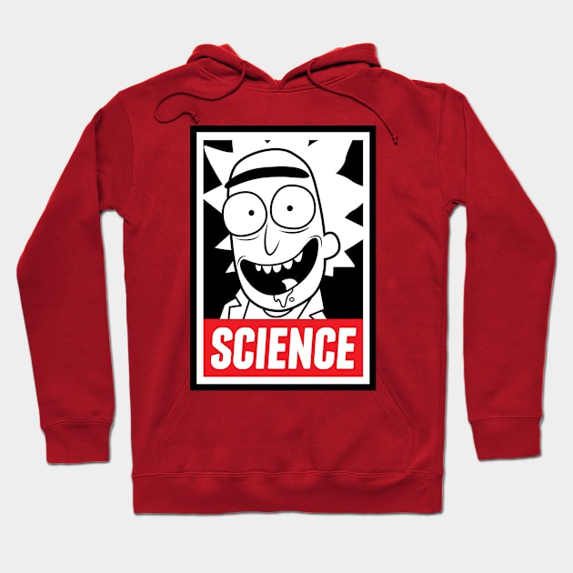 RICK SANCHEZ OBEY Hoodie by mauno31